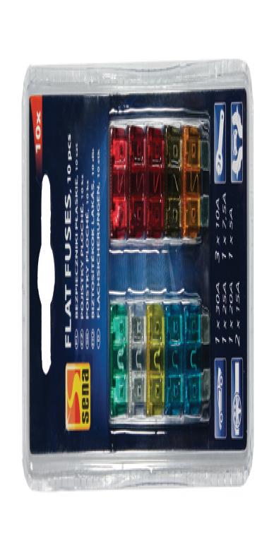 Steekzekeringen set 10 delig