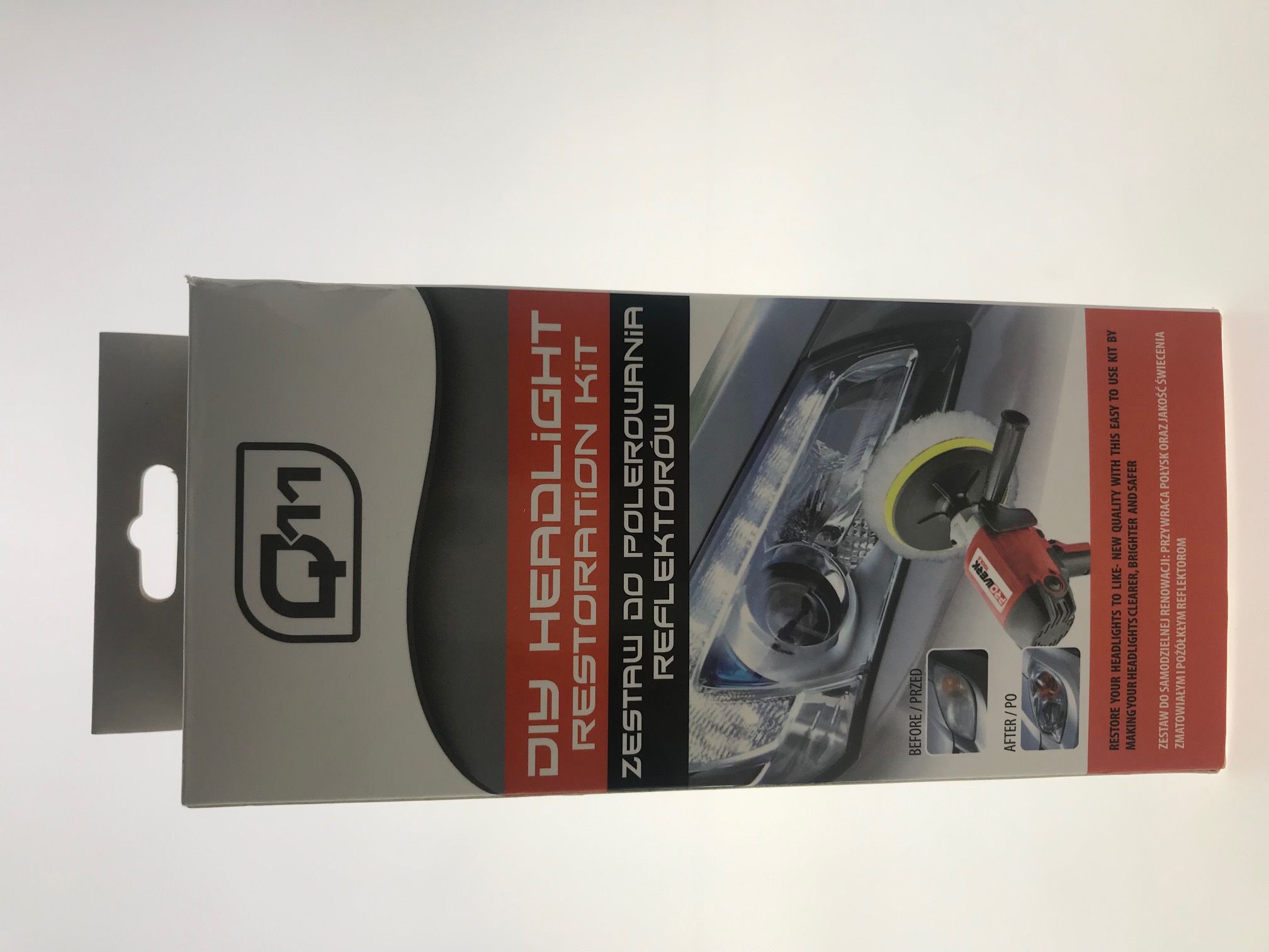 UITVERKOCHT KOMT PAS EIND 2020 - Koplamp restauratie kit - maak uw doffe koplampen weer helder (complete set alles inbegrepen)