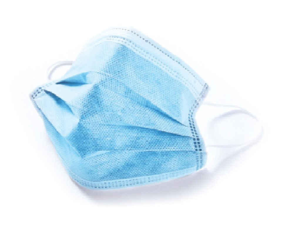 Mondkapjes 3-laags (set van 10 stuks) met elastiek